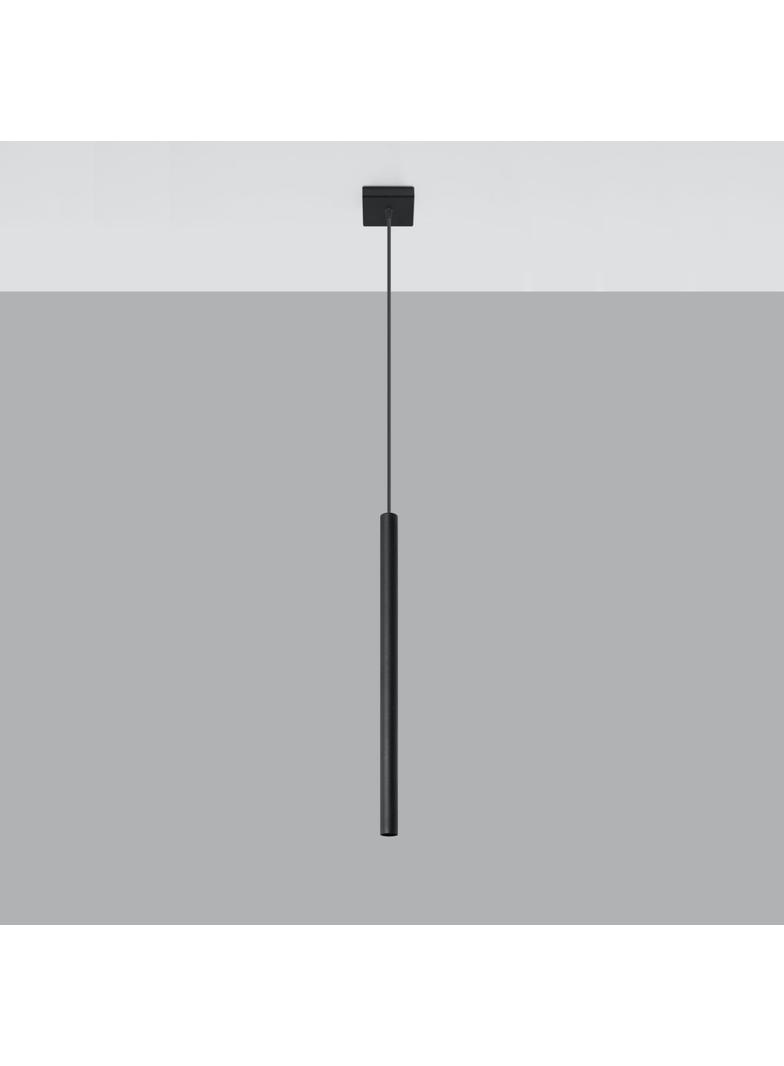 Sollux Lampa wisząca PASTELO 1 czarna SL.0469