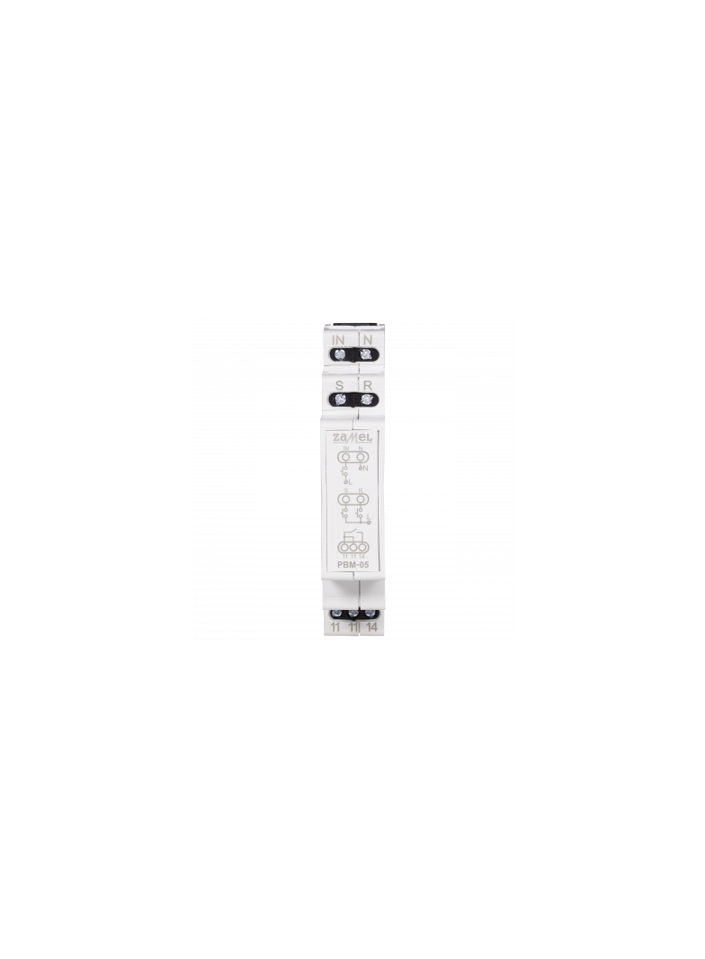 PRZEKAŹNIK BISTABILNY BEZNAPIĘCIOWY 230V AC TYP: PBM-05