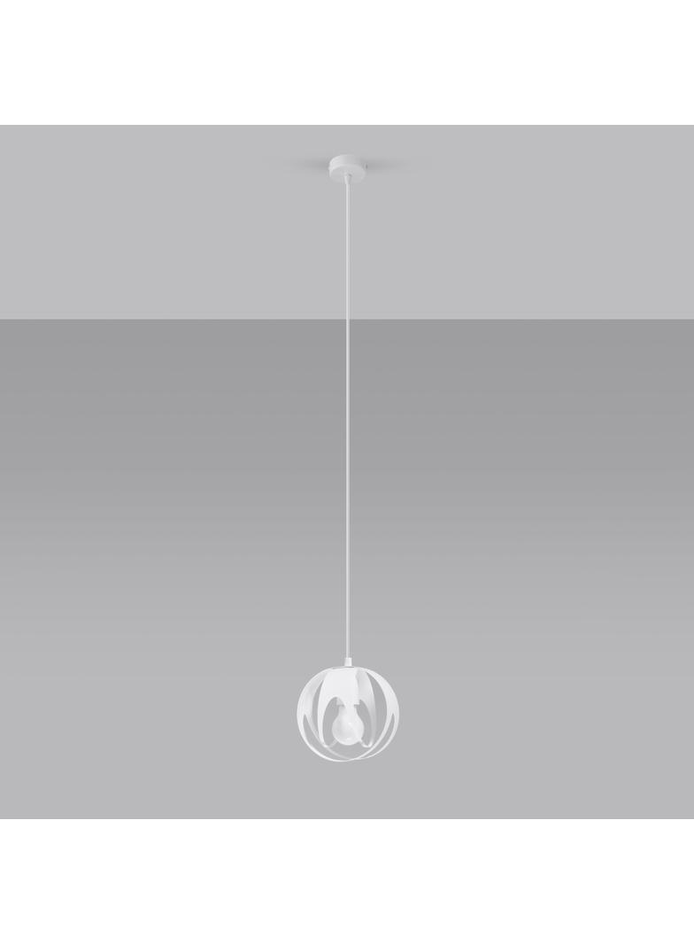 Lampa wisząca TULOS 1 biała