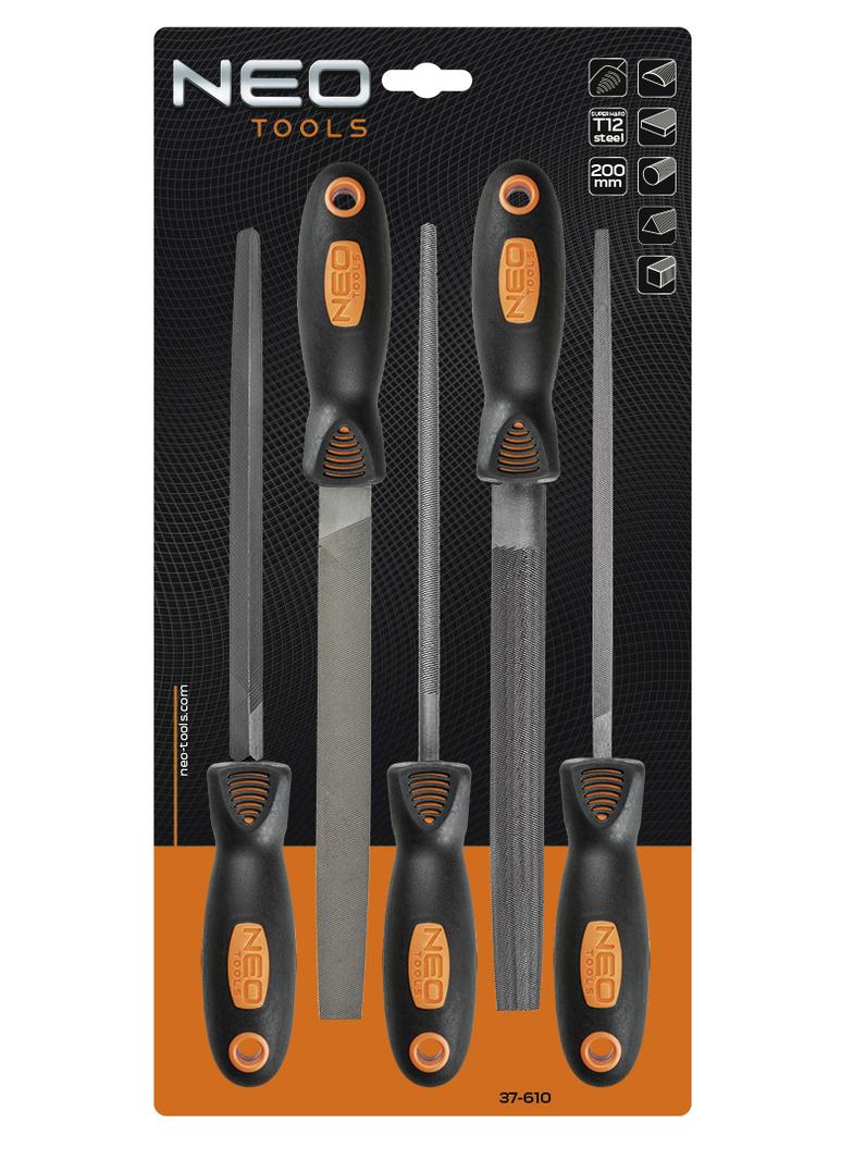 Pilniki do metalu, zestaw 5 szt.