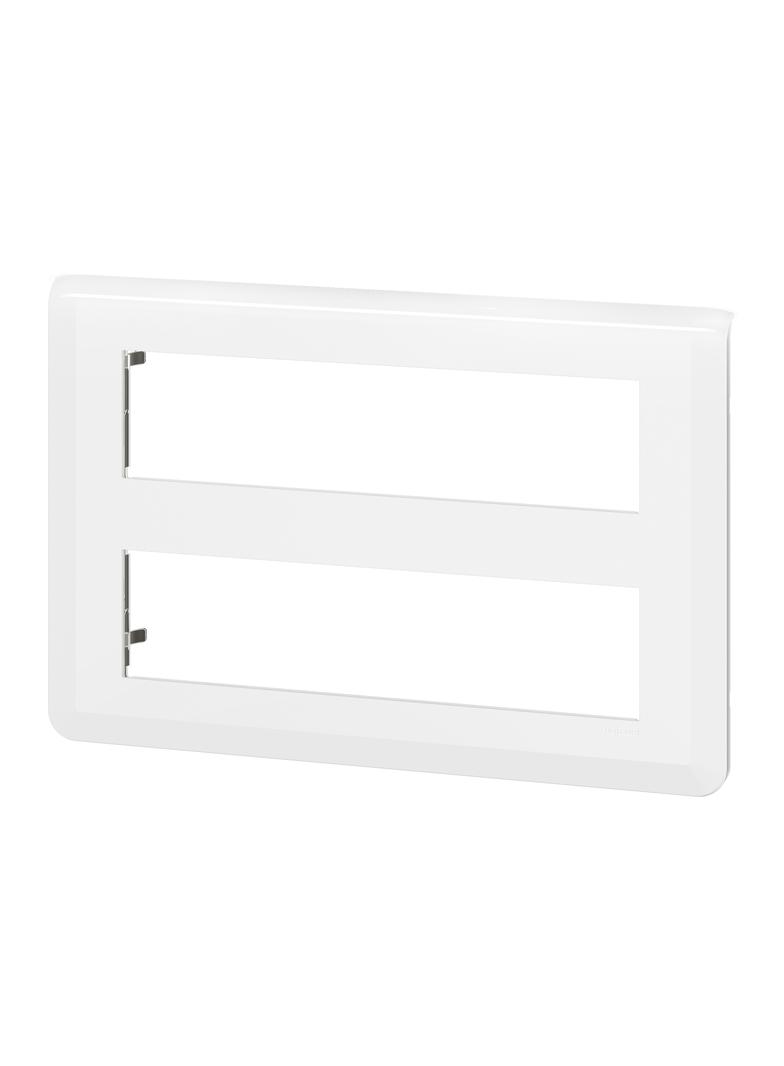MOSAIC RAMKA - 2X8 MODUŁÓW BIAŁA, Legrand