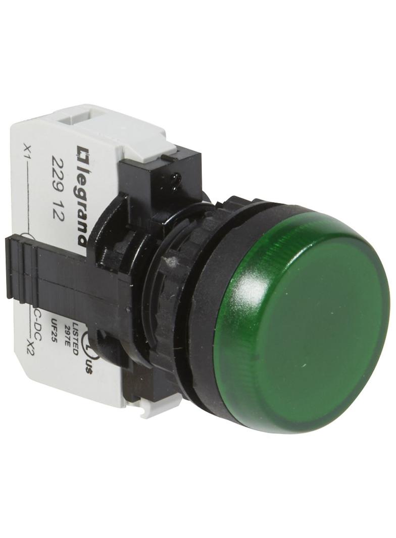 LAMPKA IP69 ZIELONA LED 12-24V, Legrand