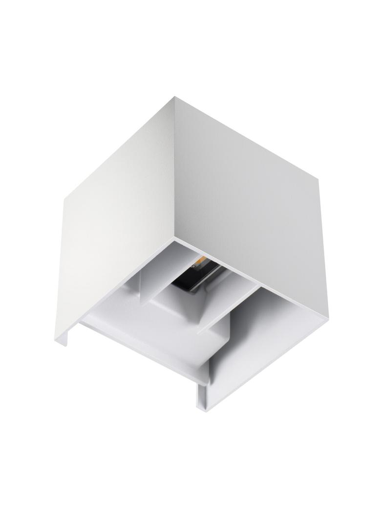 Oprawa elewacyjna REKA LED EL 7W-L-W 7W 4000K barwa neutralna IP54 Biały 28992 KANLUX