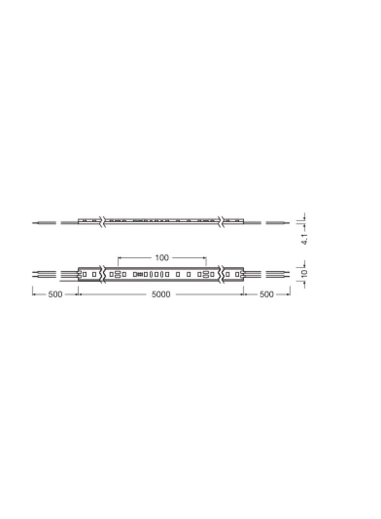 Pasek LED Value V-1500/865/5/IP66 20X1 G2