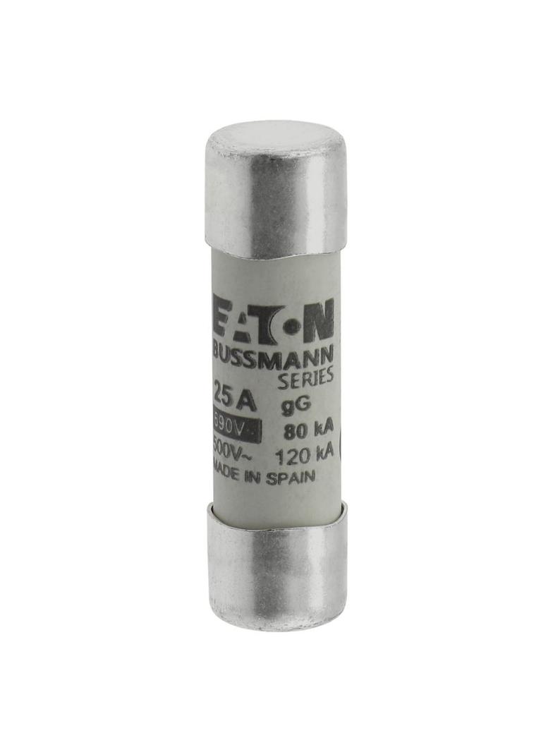 CYLINDRICAL FUSE 14 x 51 25A GG 690V AC Wkładka cylindryczna 14 x 51mm 25A GG 500V AC C14G25 EATON