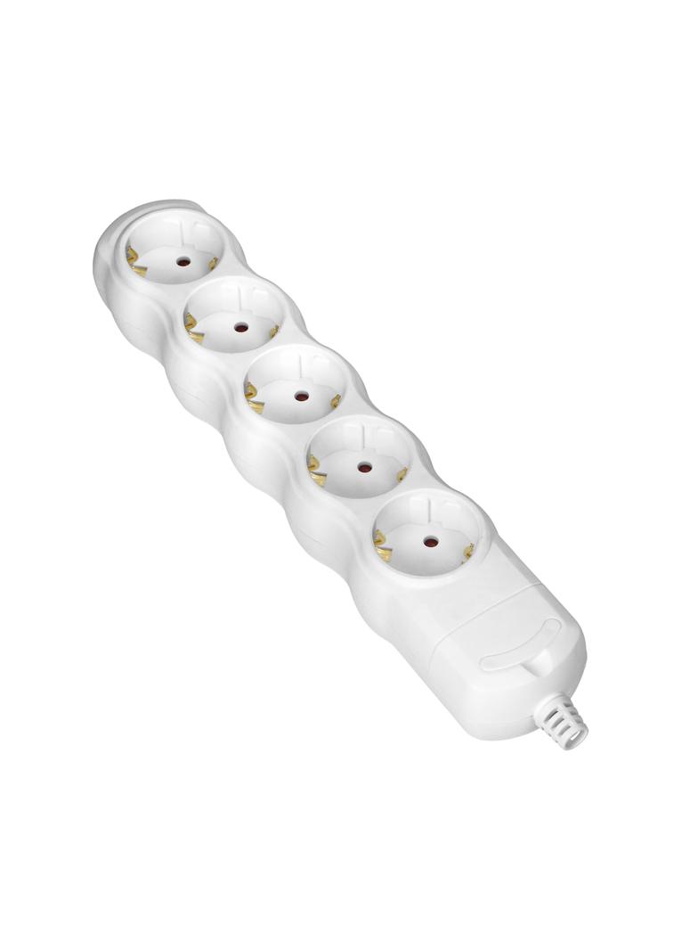 Rozgałęźnik wielogniazdowy 5x2P+Z Schuko biały OR-AE-13266(GS)/W ORNO