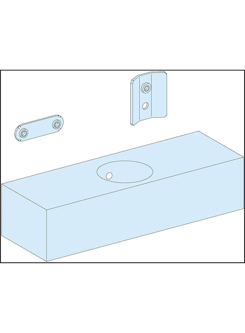 Rozdzielnice PrismaSet, zestaw stabilizujący