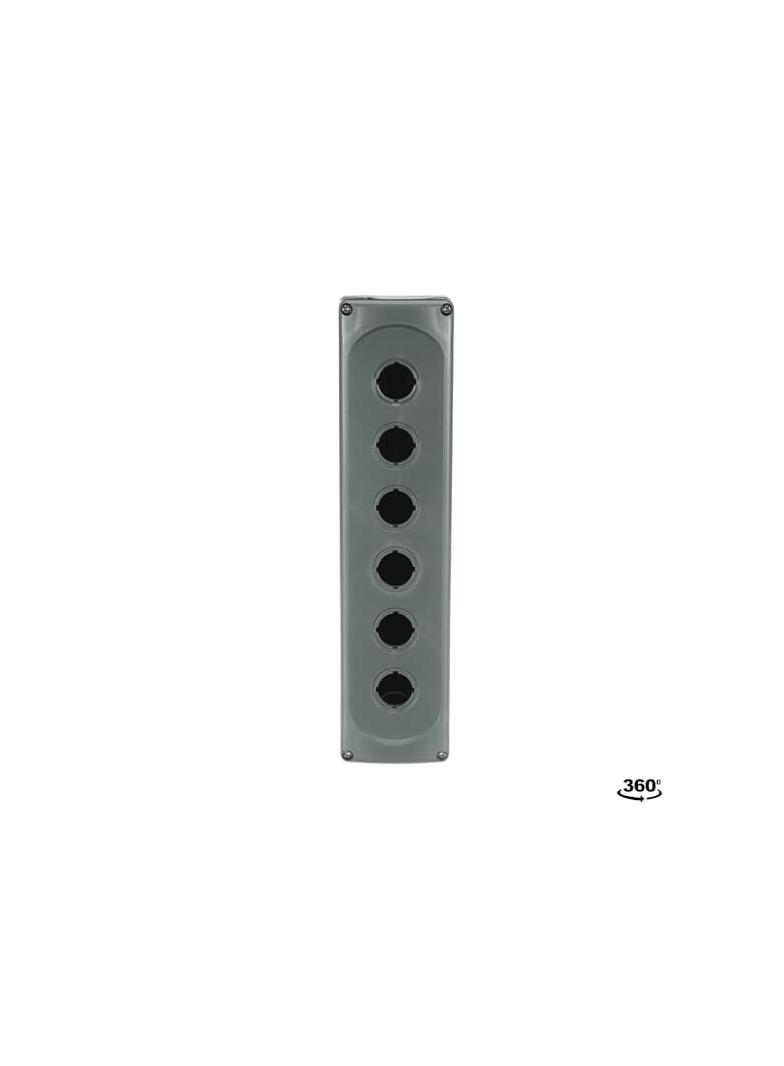Obudowa 6-otw. szara MEP6-0