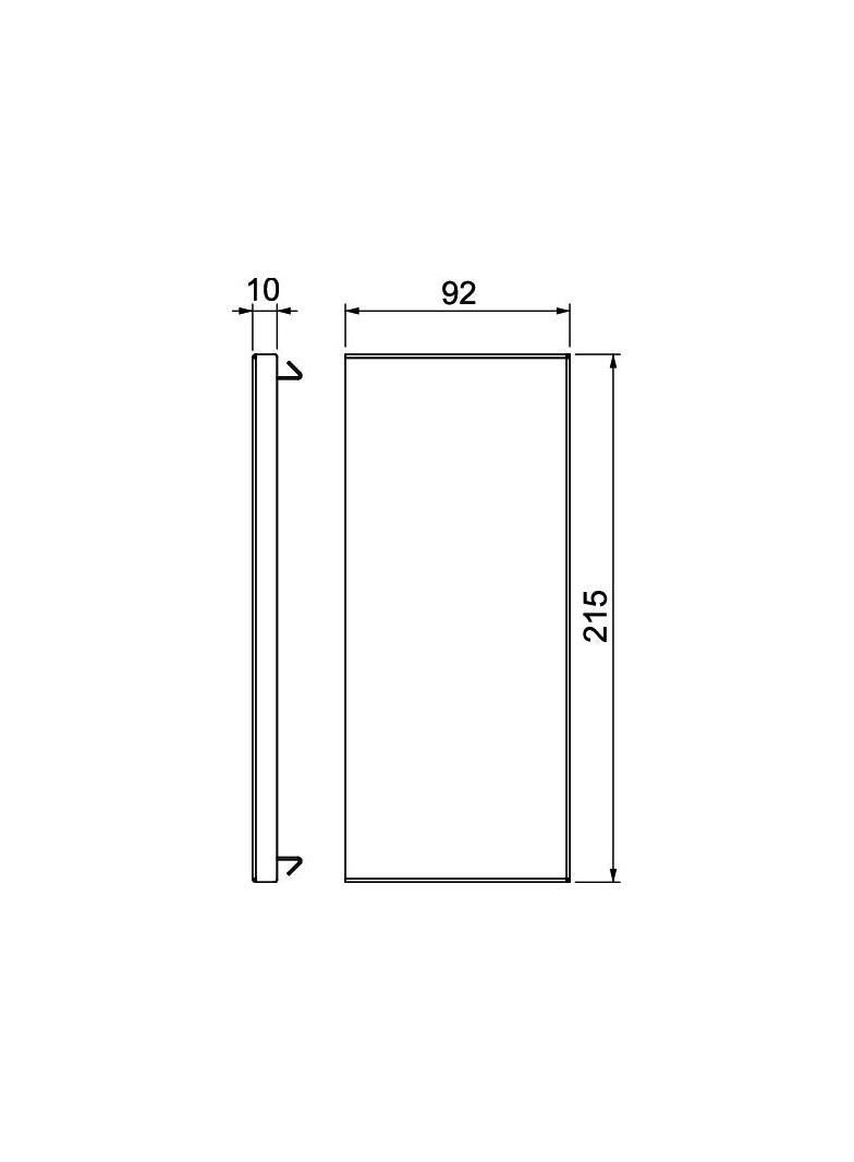 GS-E90210RW, Końcówka KORYTA  GS-E90210CZB.