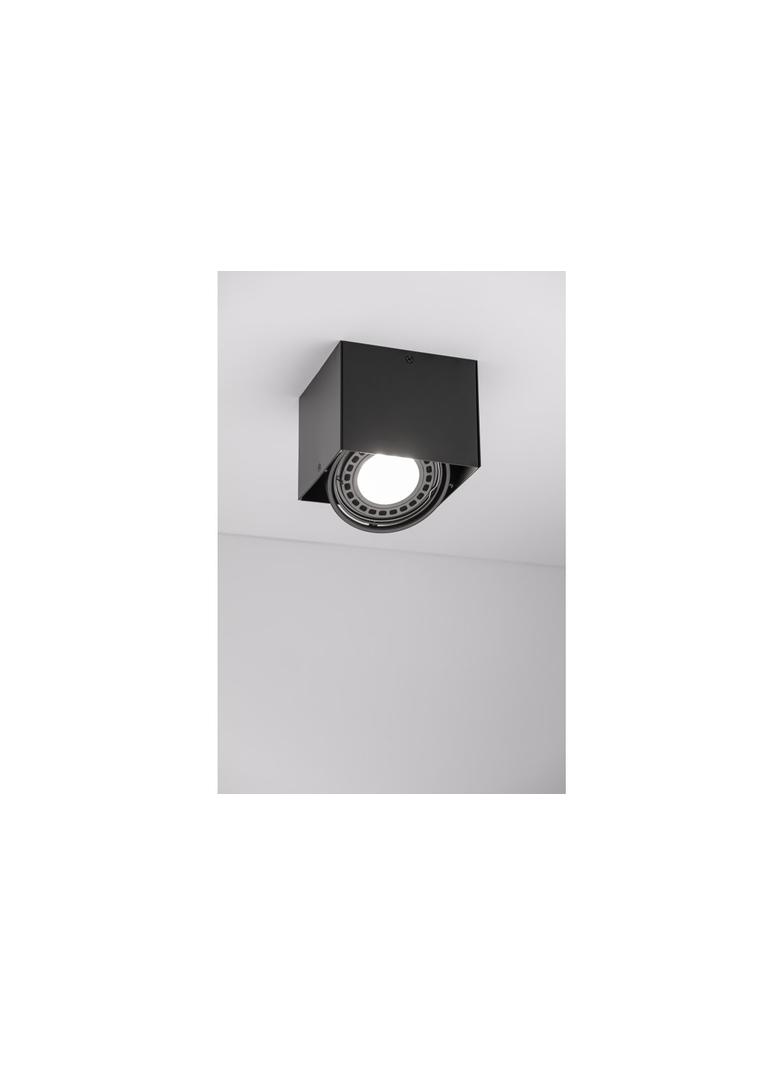 OPRAWA SUFITOWA PIREO N NATYNKOWA, POJEDYŃCZA, IP20, CZARNA/CZARNA