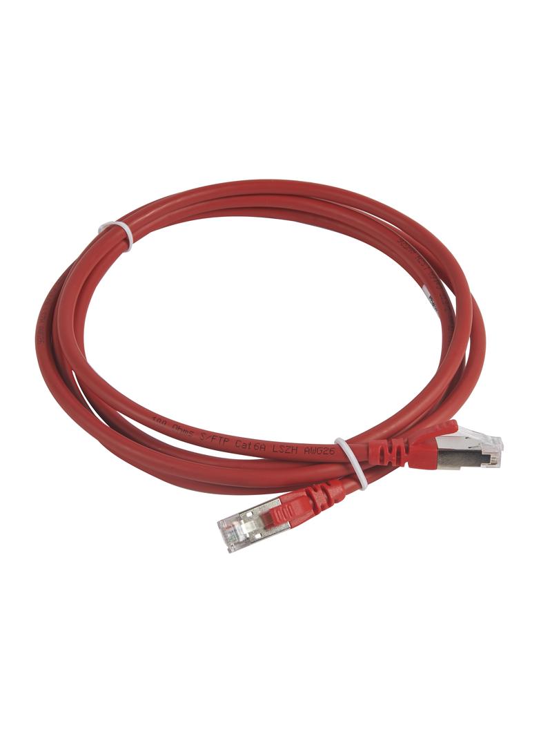 LCS KABEL KROSOWY KAT. 6A S/FTP 2M LS0H CZERWONY, Legrand