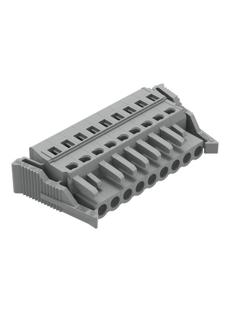 Gniazdo MCS‑MIDI Classic 9‑biegunowe szare raster 5mm 231‑109/037‑000 /25szt./ WAGO