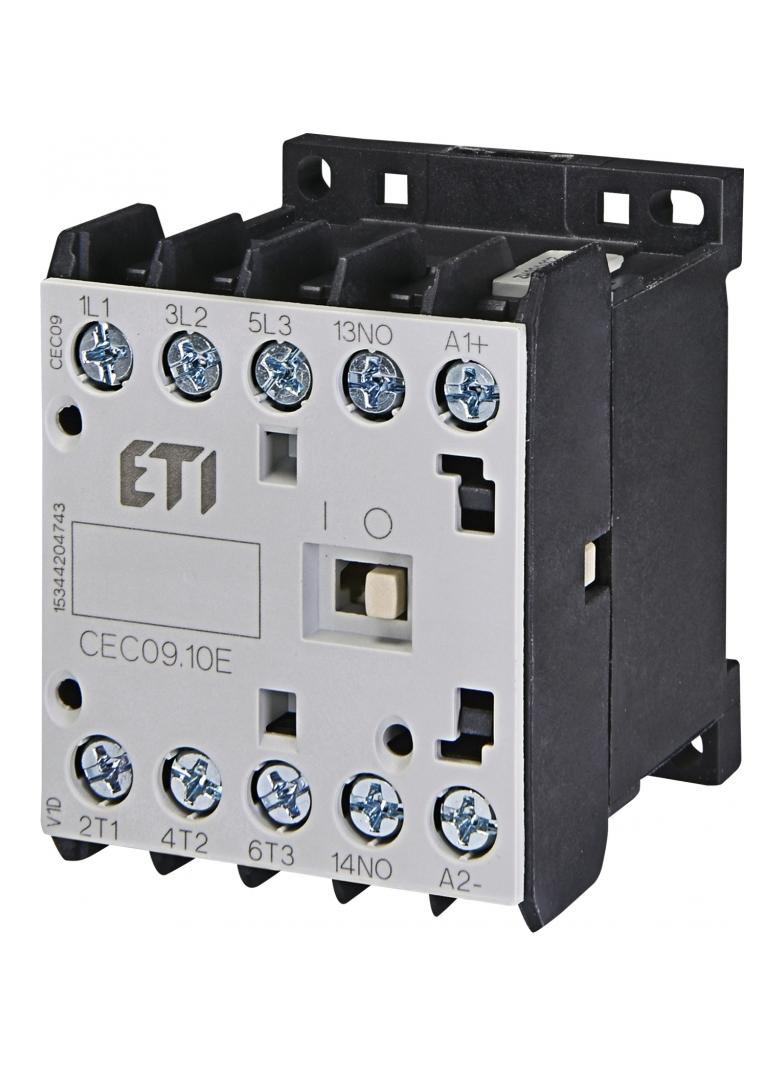 Stycznik silnikowy miniaturowy CEC09.10-110V-50/60HZ 004641065 ETI