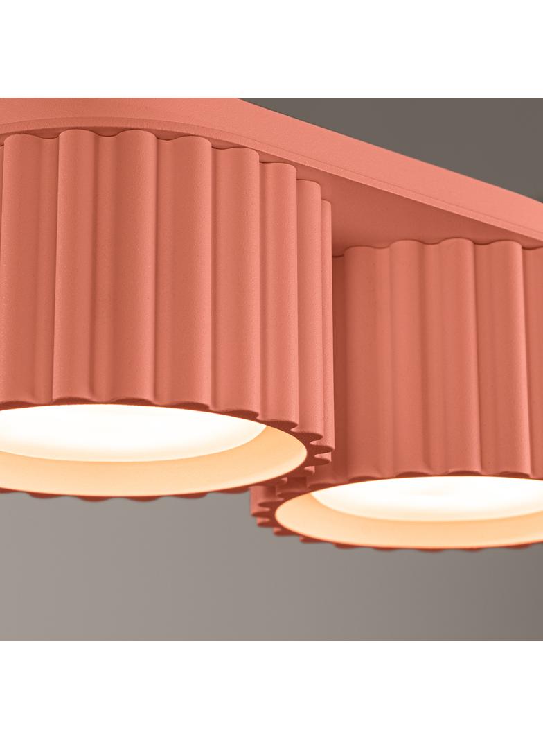 SOLLUX Plafon AURA 2 brzoskwiniowy Gx53 ; SL.1828