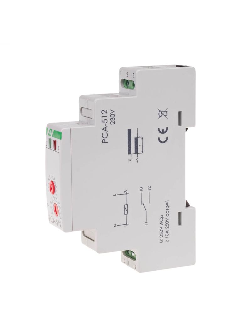 Przekaźnik czasowy awersyjny styki: 1Z/R 230V PCA-512 F&F