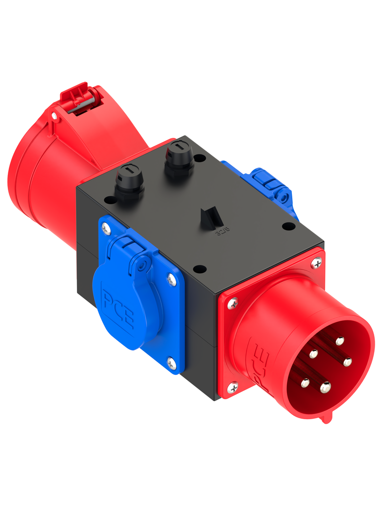 PIE WE:32/5 32/5 2GS*2TOP ROZDZIELNICA IP44,PRZENOSNA Z TWORZYWA