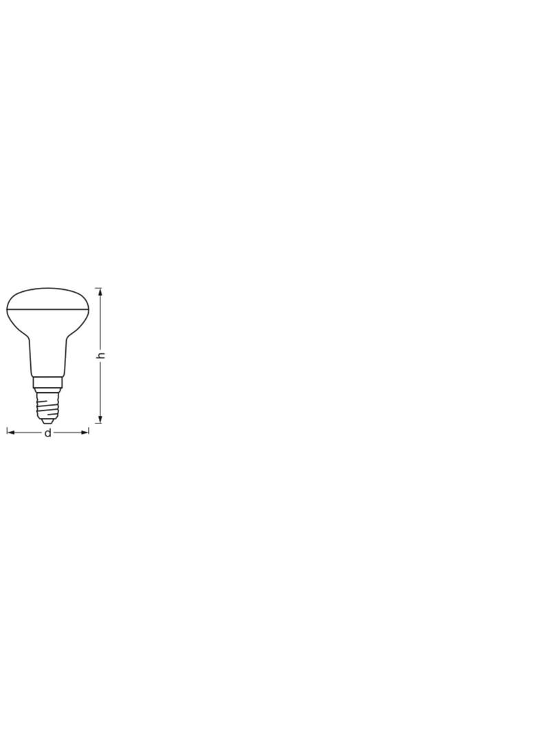 Żarówka LED E14 R50 3,3W = 40W 210lm CCT 45° SMART+ WIFI Ściemnialna 4058075609518 LEDVANCE