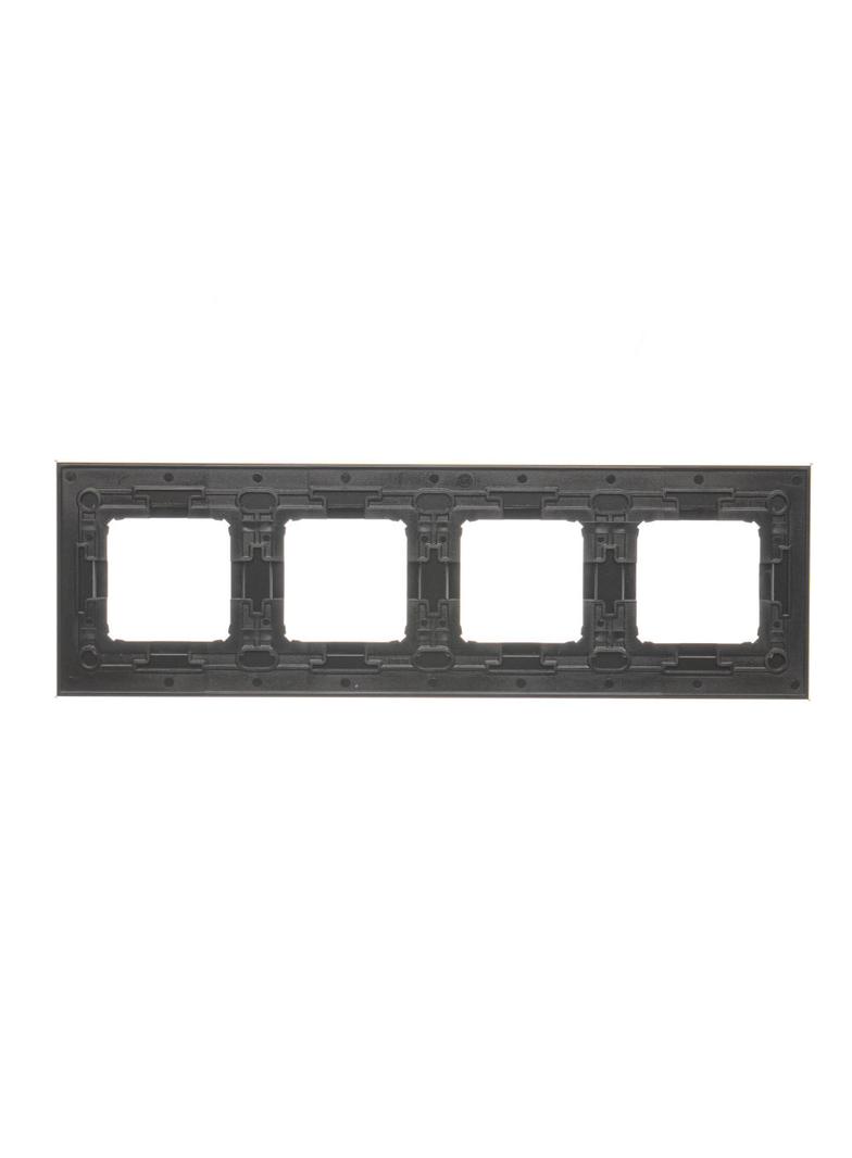 Simon 54 Nature Ramka 4-krotna Nature-Szkło KSIĘŻYCOWA LAWA IP20/IP44* (*IP44-należy zastosować zestaw uszczelek DUN4) DRN4/74 KONTAKT
