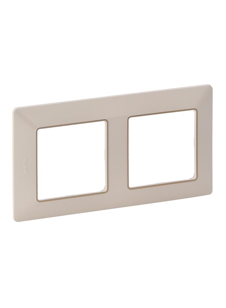 VALIF:RAMKA X2 KREMOWA/ZŁOTA, Legrand
