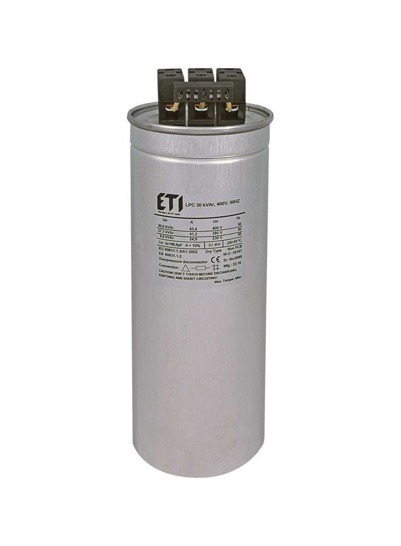 Kondensator LPC 30 kVAr, 400V, 50Hz 004656755 ETI