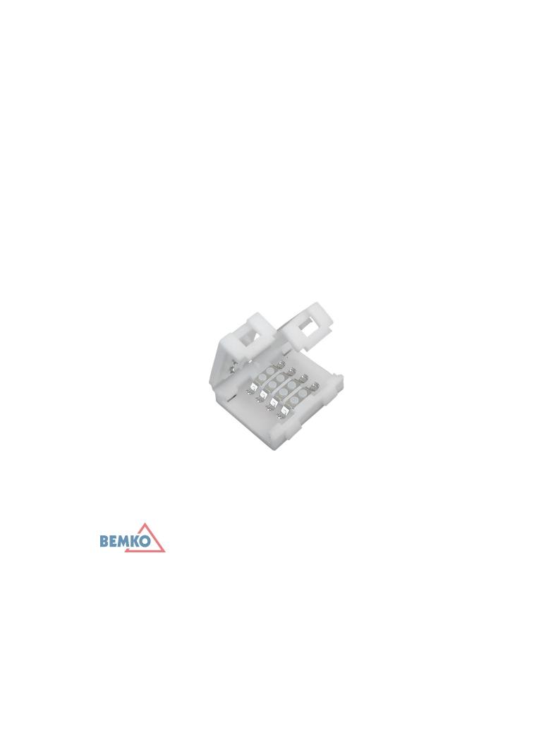 ZŁĄCZKA LED SAMOZACISKOWA 10MM 5050 RGB