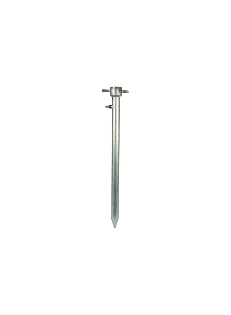 Uziom rurowy roboczy z głowicą do wbijania, dł. 600 mm, St/tZn