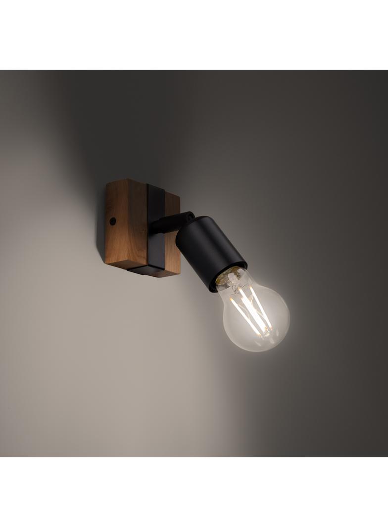 Sollux Kinkiet ZUCA czarny SL.1295