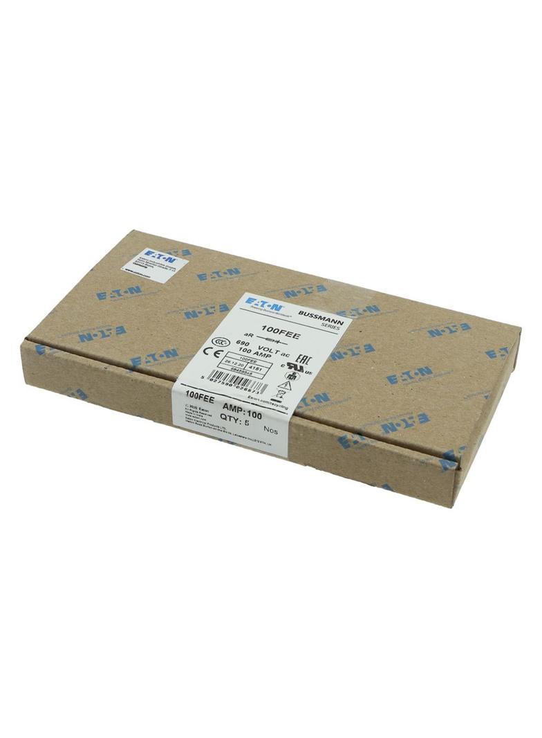 100AMP 690V IEC AC TWIN FUSE Wkładka szybka 100A AC 690V DC 500V BS88 37x94 mm aR BS 100FEE EATON