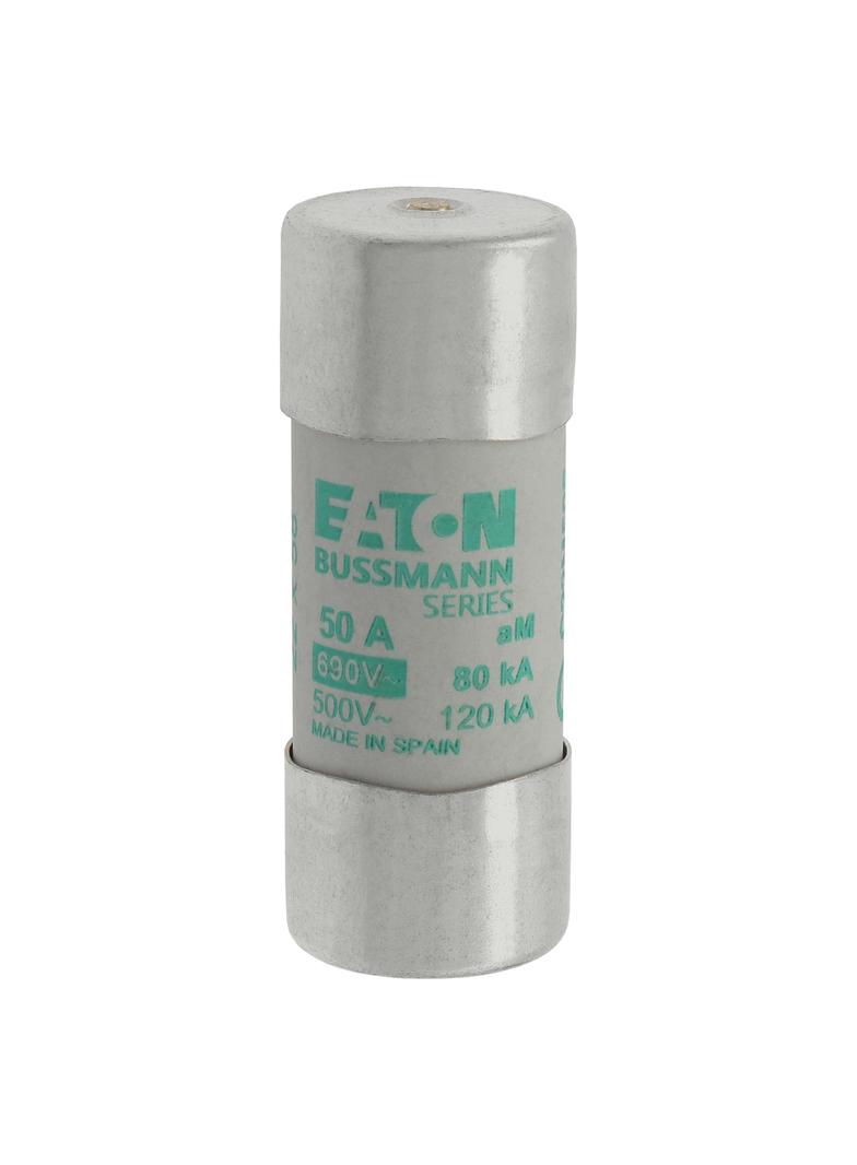 C22M50S Wkładka cylindryczna z wybijakiem 22x58 50A AM 690V AC C22M50S EATON