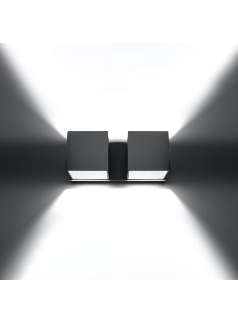 Sollux Kinkiet QUAD 2 szary SL.0658