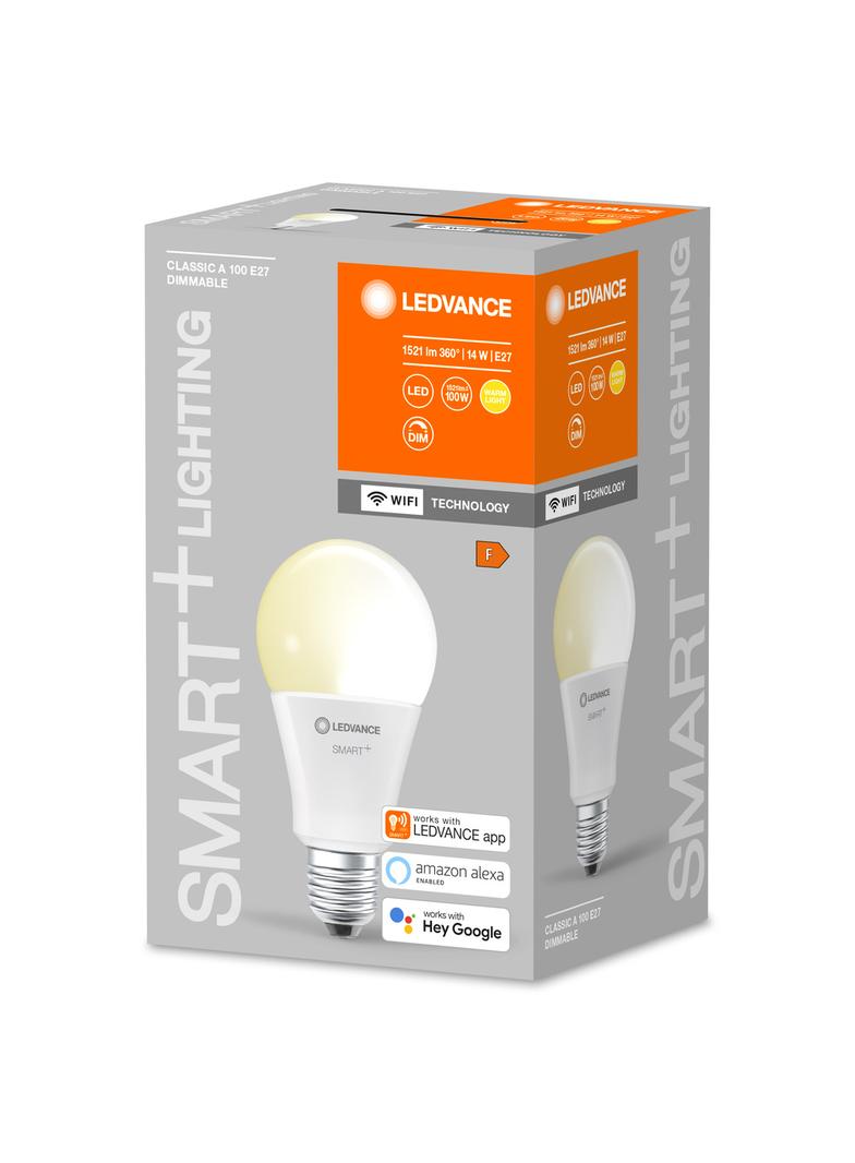 Lampa LED SMART+ WiFi Classic A100 DIM 2700K E27 FR
