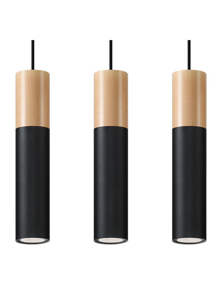 Lampa wisząca PABLO 3L czarna