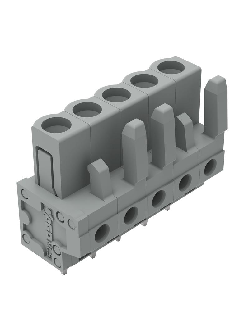 MCS-MIDI Classic gniazdo 5-bieg. szare raster 5 mm /100szt./ WAGO