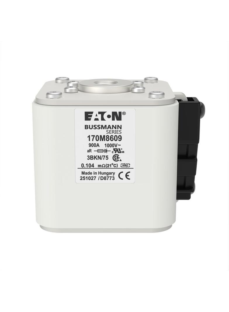 FUSE 900A 1000V 3BKN/75 AR UR Wkładka szybka 900A AC 1000V rozmiar 3 74x92x76 mm aR IEC UL 170M8609