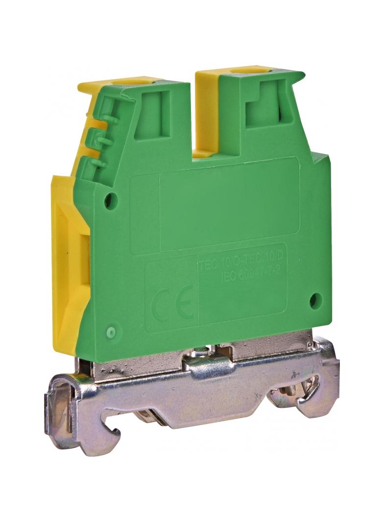 ESC-TEC.10/O Złączka ochronna 10 mm2 (żółto-zielona)