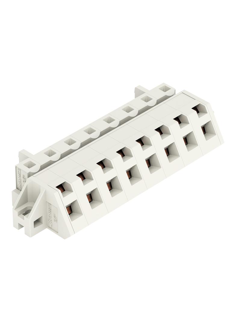 Gniazdo MCS‑MIDI Classic kątowe 8‑biegunowe jasnoszare raster 7,5mm 721‑338/031‑000 /25szt./ WAGO