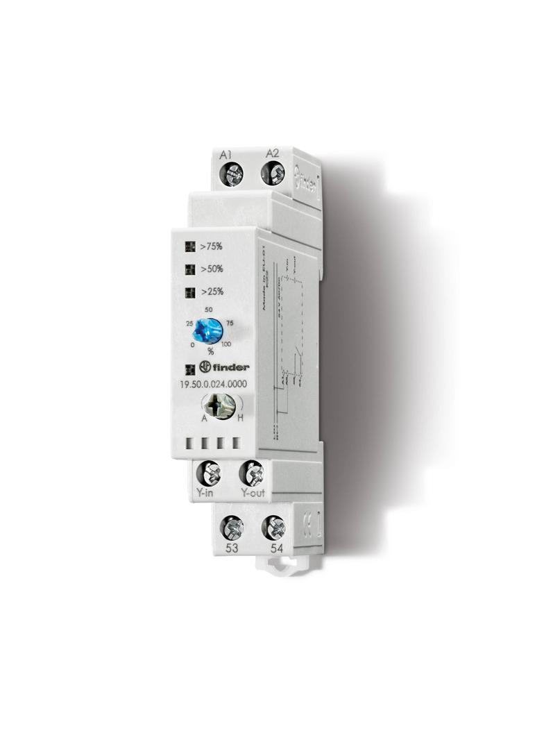 Przekaźnik serwisowy analogowy AUTO/MANUAL (0...10V) 24V AC/DC