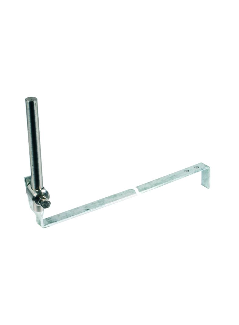 Wspornik do iglic fi 16 mm, moc. pod dachówką, dł. 475 mm, St/tZn