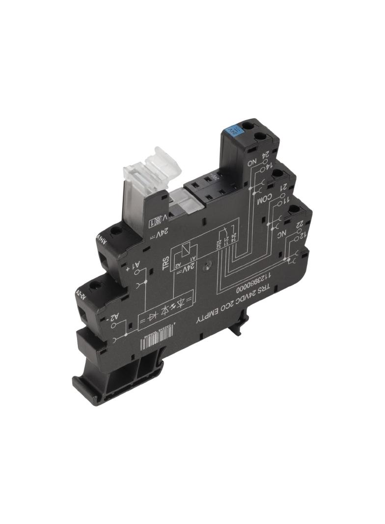 TRS 48VUC 2CO EMPTY Podstawa przekaźnika, IP20, 48 V UC ±10 %, Prostownik, 2 zestyk przełączny , 10 A, złącze śrubowe /10szt./ 1124000000 WEIDMÜLLER