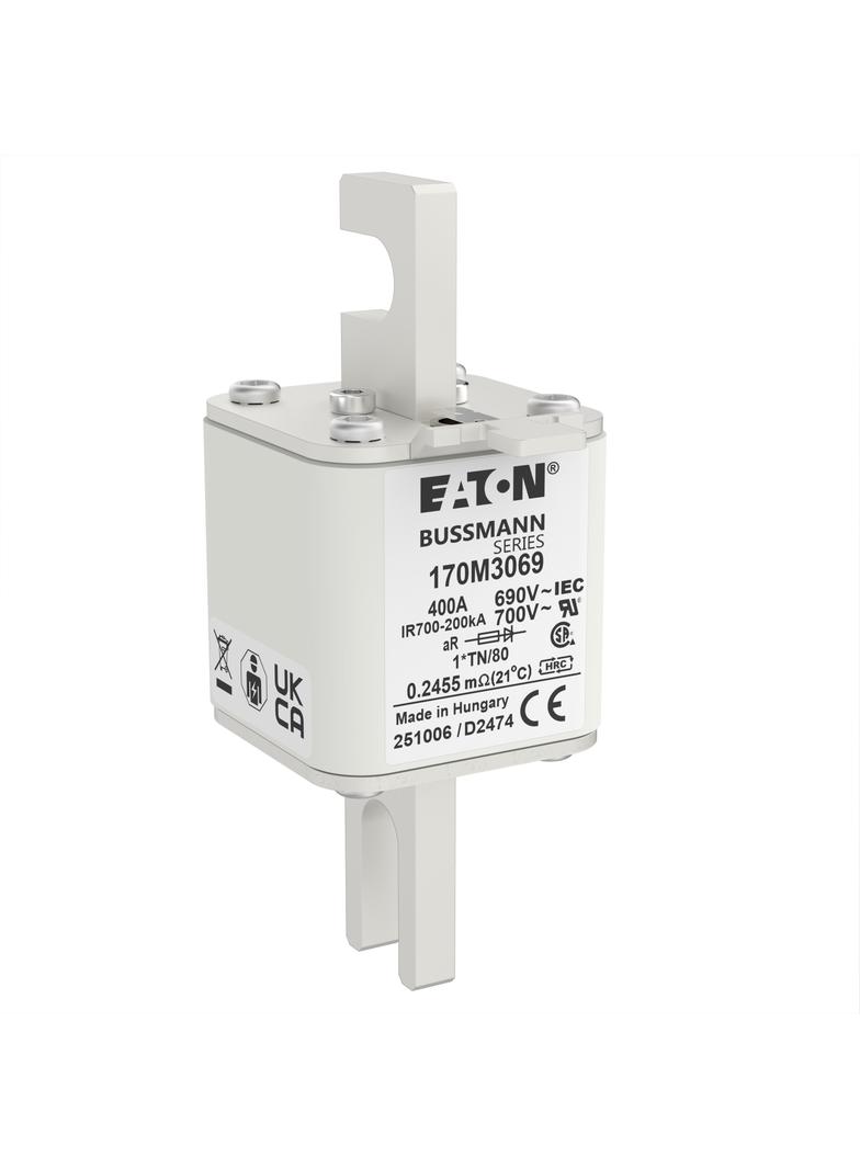 400A 690V 1*TN/80 aR INDICATOR FUSE Wkładka szybka 400A AC 690V compact DIN 1 45x58x104 mm 170M3069