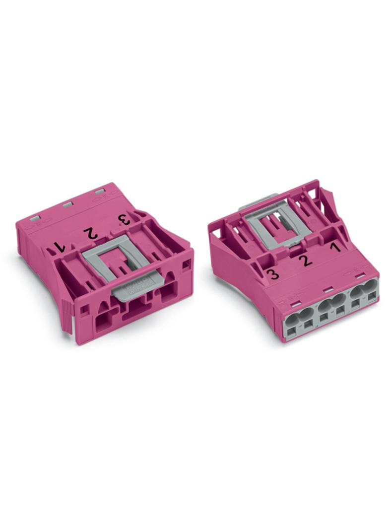 wtyk 3-biegunowy wykonanie Snap-In