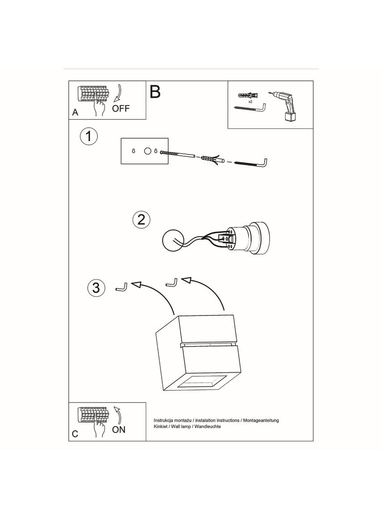 Sollux Kinkiet ceramiczny LEO LINE SL.0230