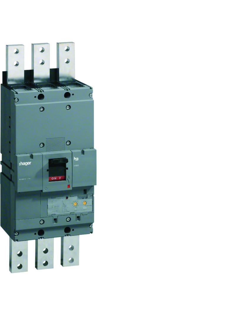 Wyłącznik mocy h1600 3P 70kA 1250A LSI HEF980H HAGER