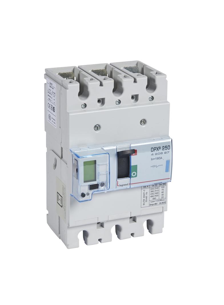 Wyłącznik DPX3 250 El Sg 3P 160A 70Ka 420697 LEGRAND