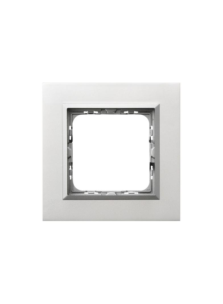 SONATA Ramka pojedyncza - kolor aluminium R-1RAC/35/38