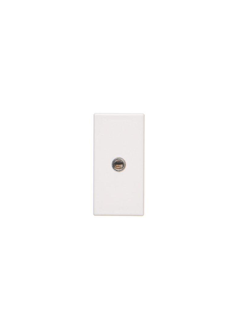 Simon Connect Płytka K45/2 gniazda mini-jack 225x45mm + wkład zaciski śrubowe czysta biel K123B/9 KONTAKT
