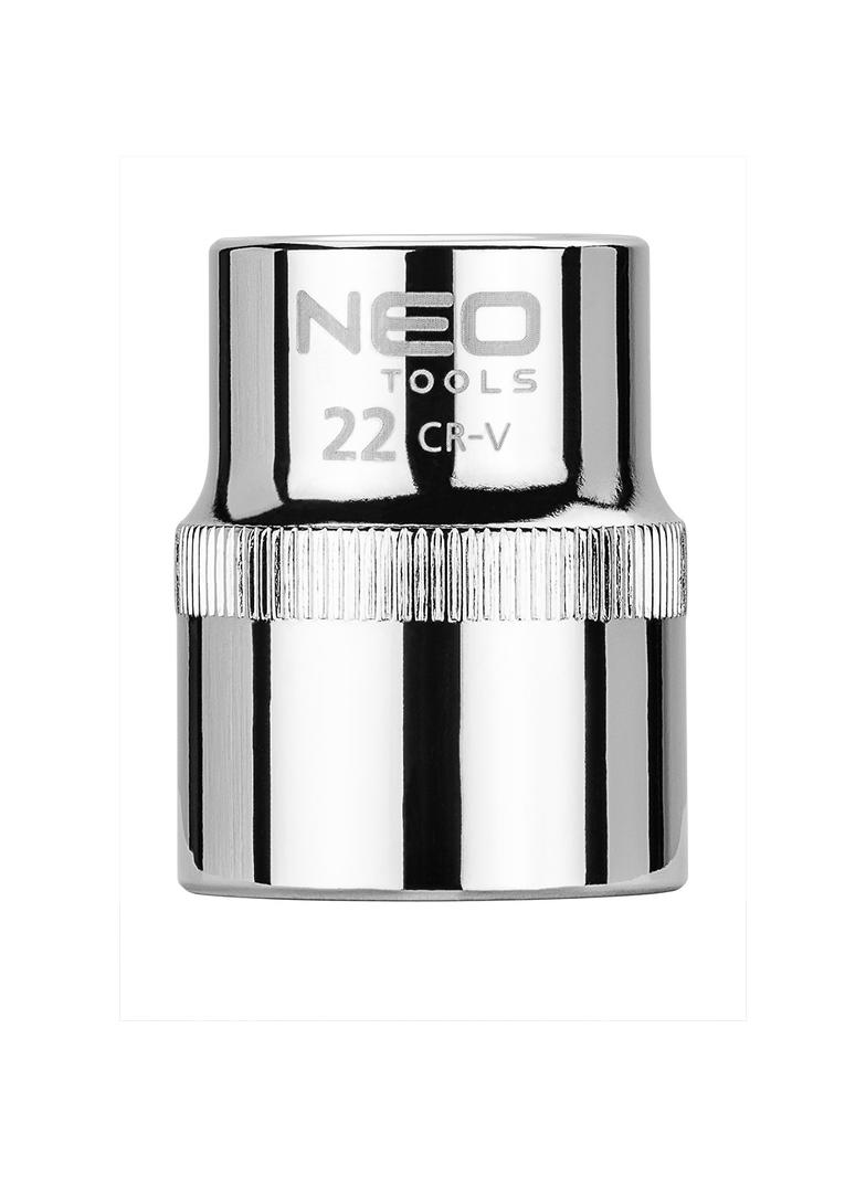 Nasadka sześciokątna 1/2", 22 mm, Superlock