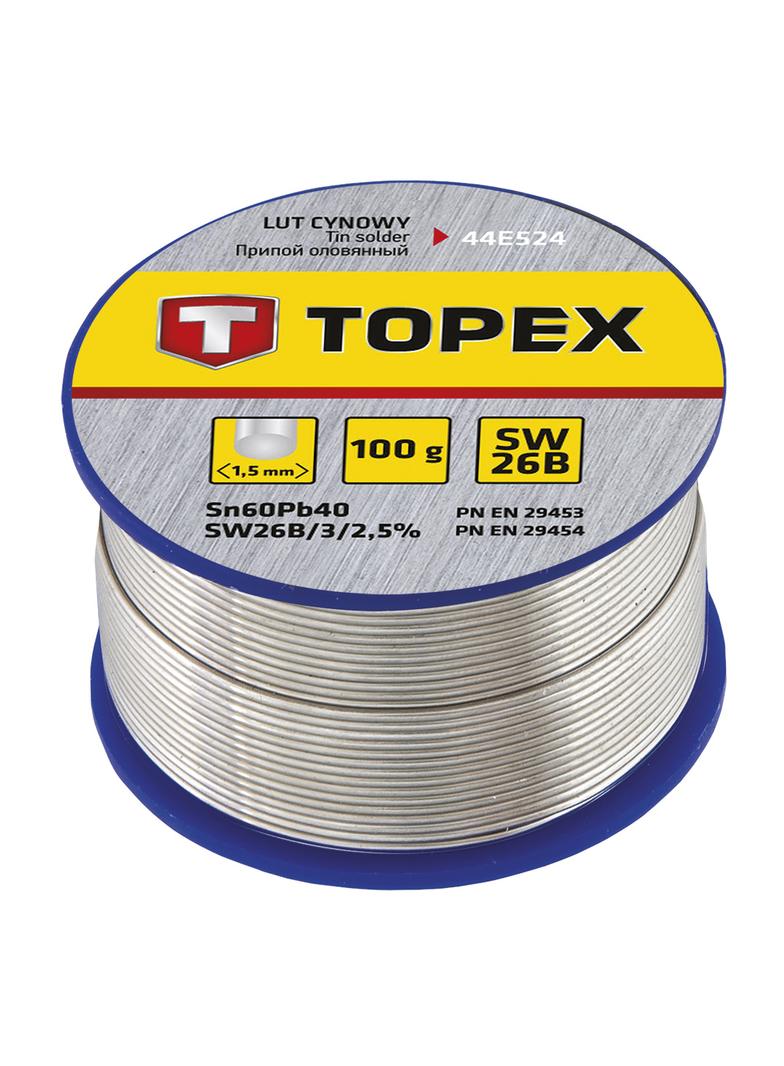 Lut cynowy 60% Sn, drut 1.5 mm, 100 g