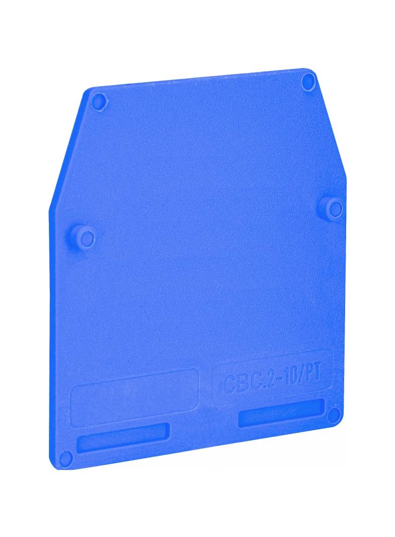 Płytka skrajna do ESC-CBC.2B...ESC-CBC.10B (niebieska) ESC-CBC.2-10/PTB 003903050 ETI