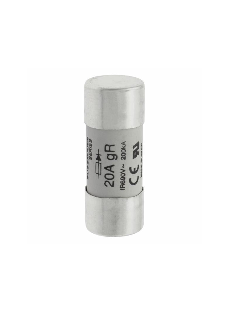 20A 690V AC gR 22X58mm FUSE W/O STRIKER Wkładka szybka 20A AC 690V 22x58 gR IEC UL FWP-20G22F EATON